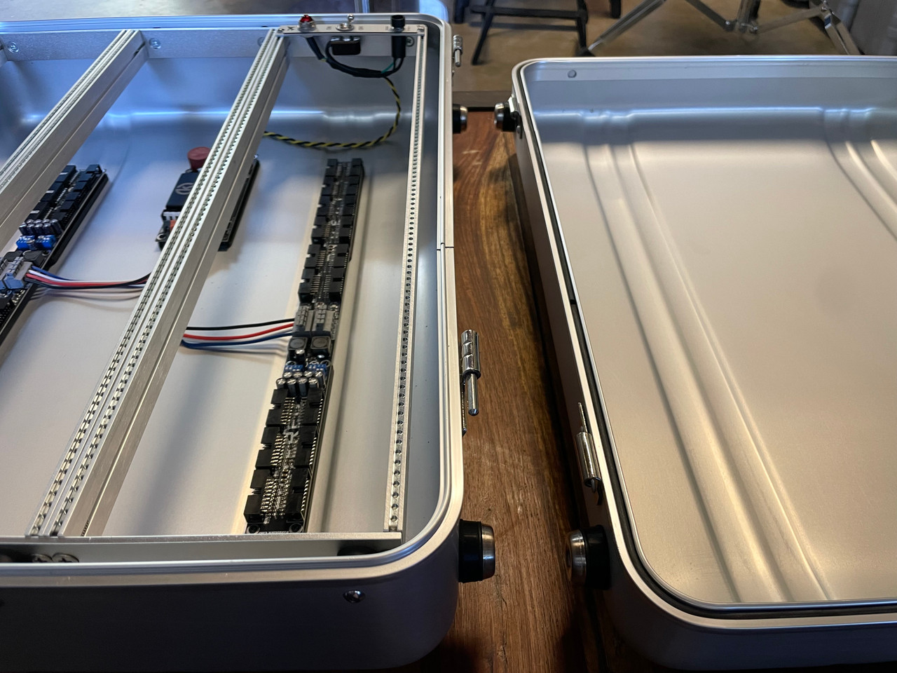 BPNYC ZERO Halliburton Eurorack Modular Travel Case NOS SILVER 96hp 9U